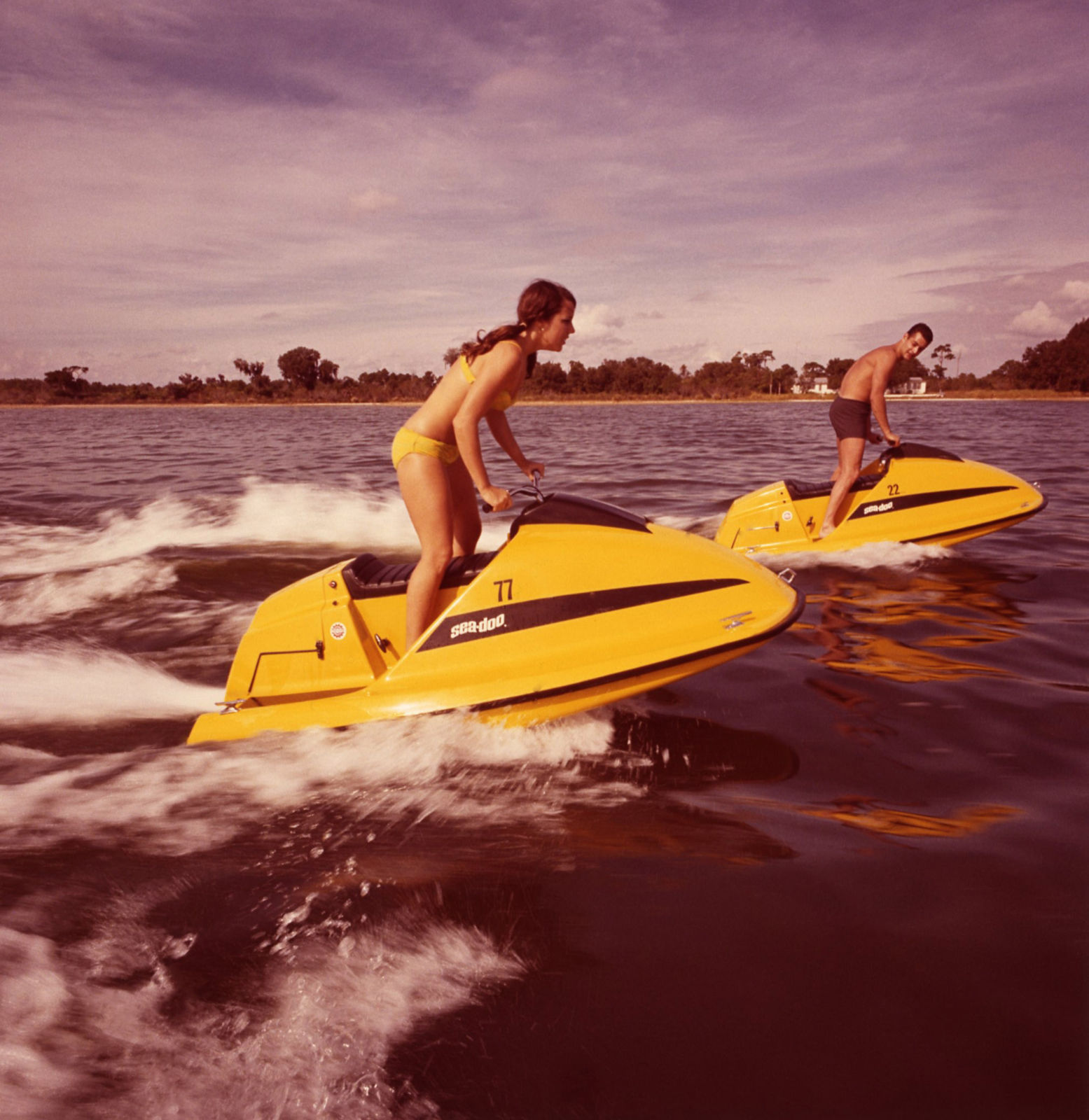 Le premier Sea-Doo lancé en 1968