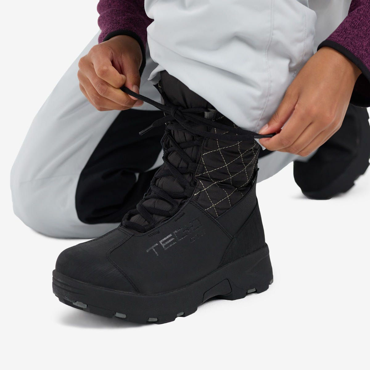 Woman wearing Tec+ REC Boots