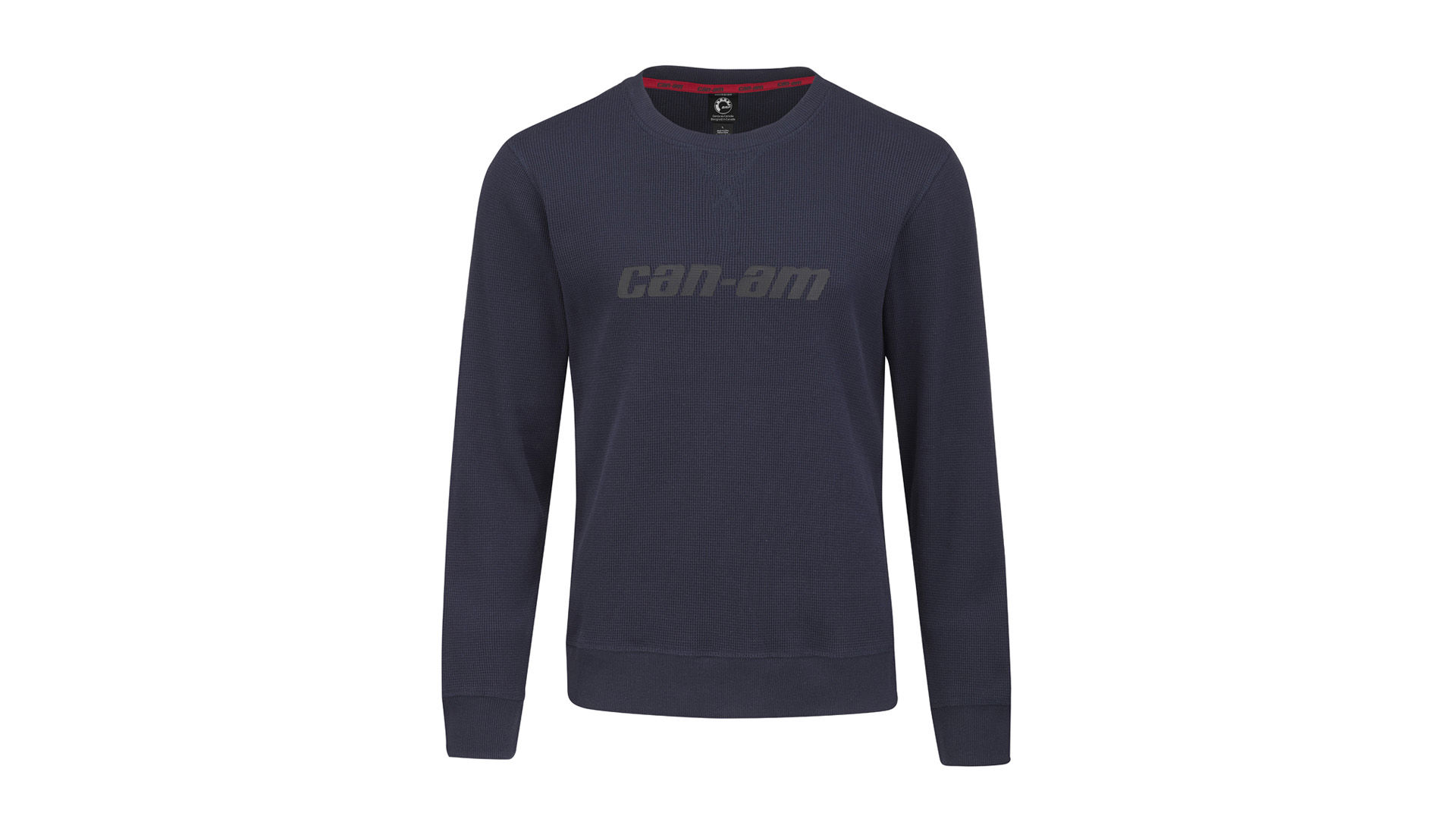 PULL COL ROND TEXTURÉ MANCHES LONGUES