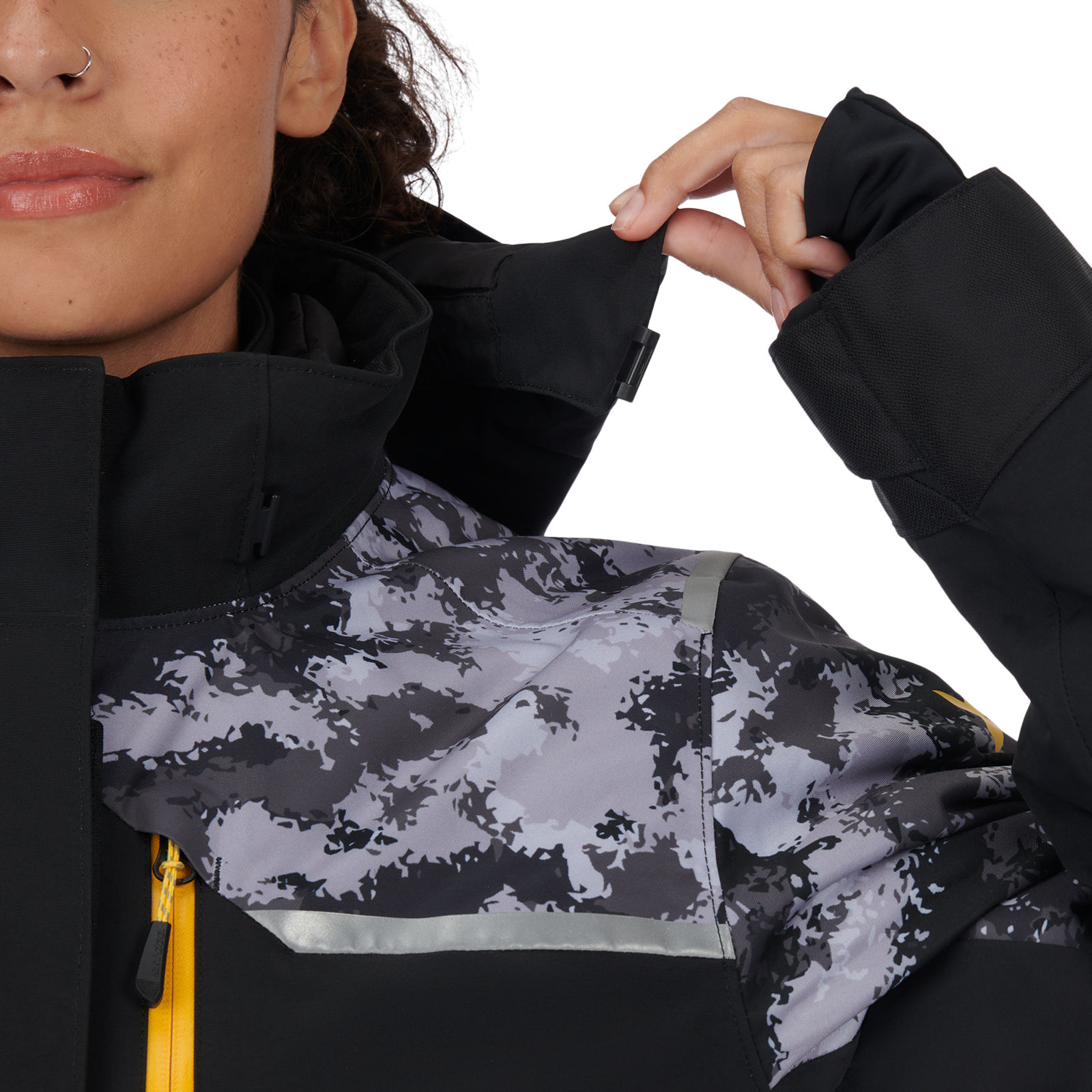 Woman wearing Exodus X-Team Edition Jacket