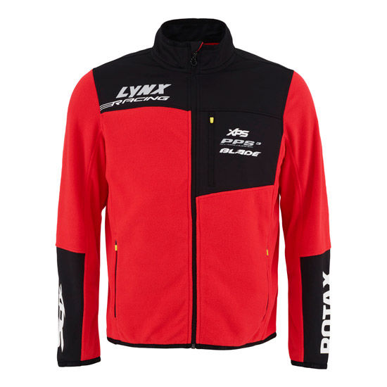 Red and Black Lynx RE Micro-Fleece