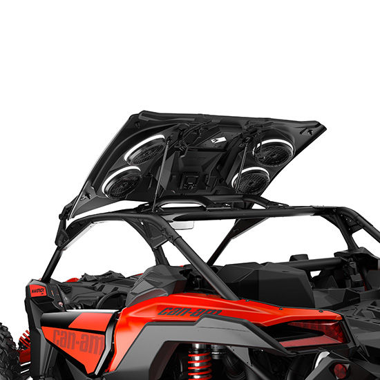 Techo de audio en un Maverick X3