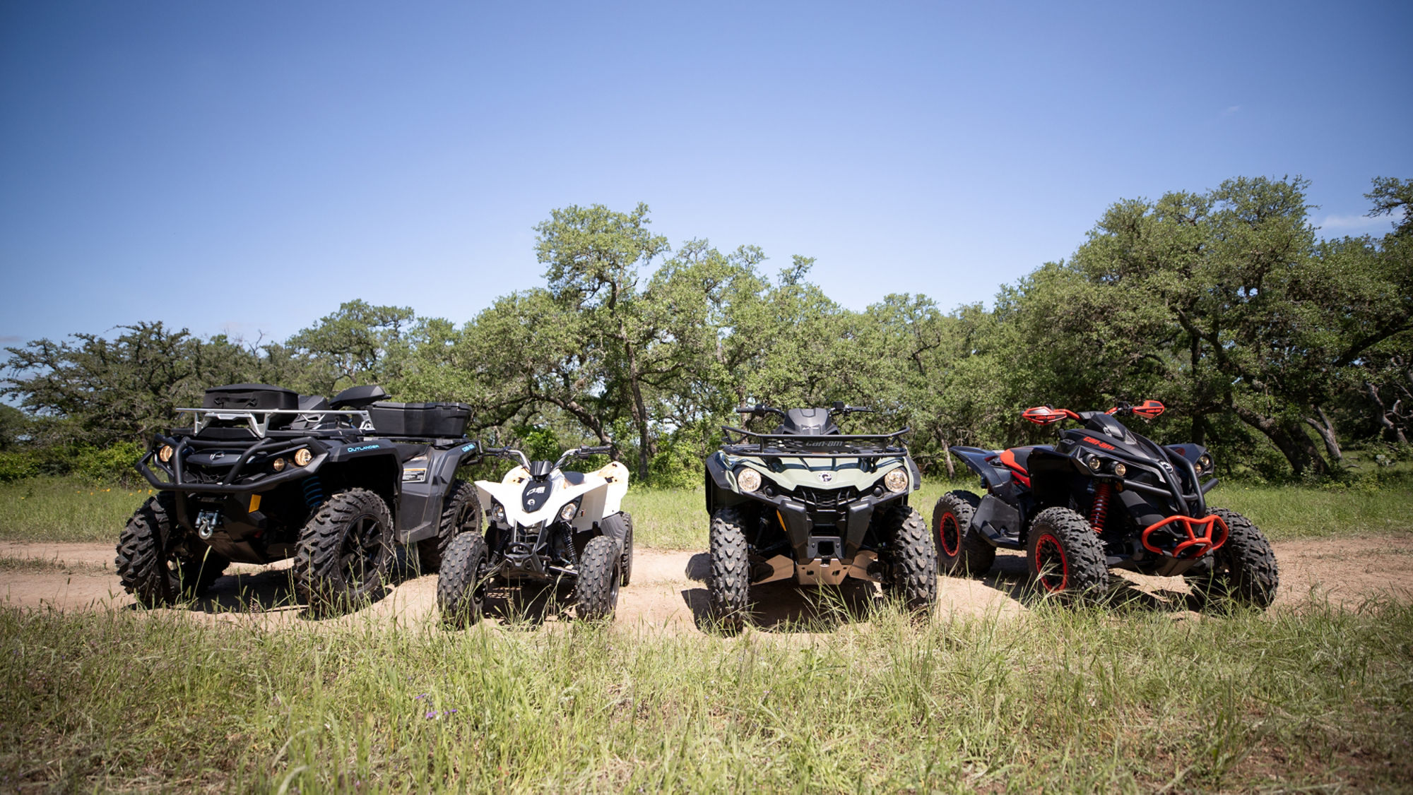 Can-Am Off-Road ATV lineup