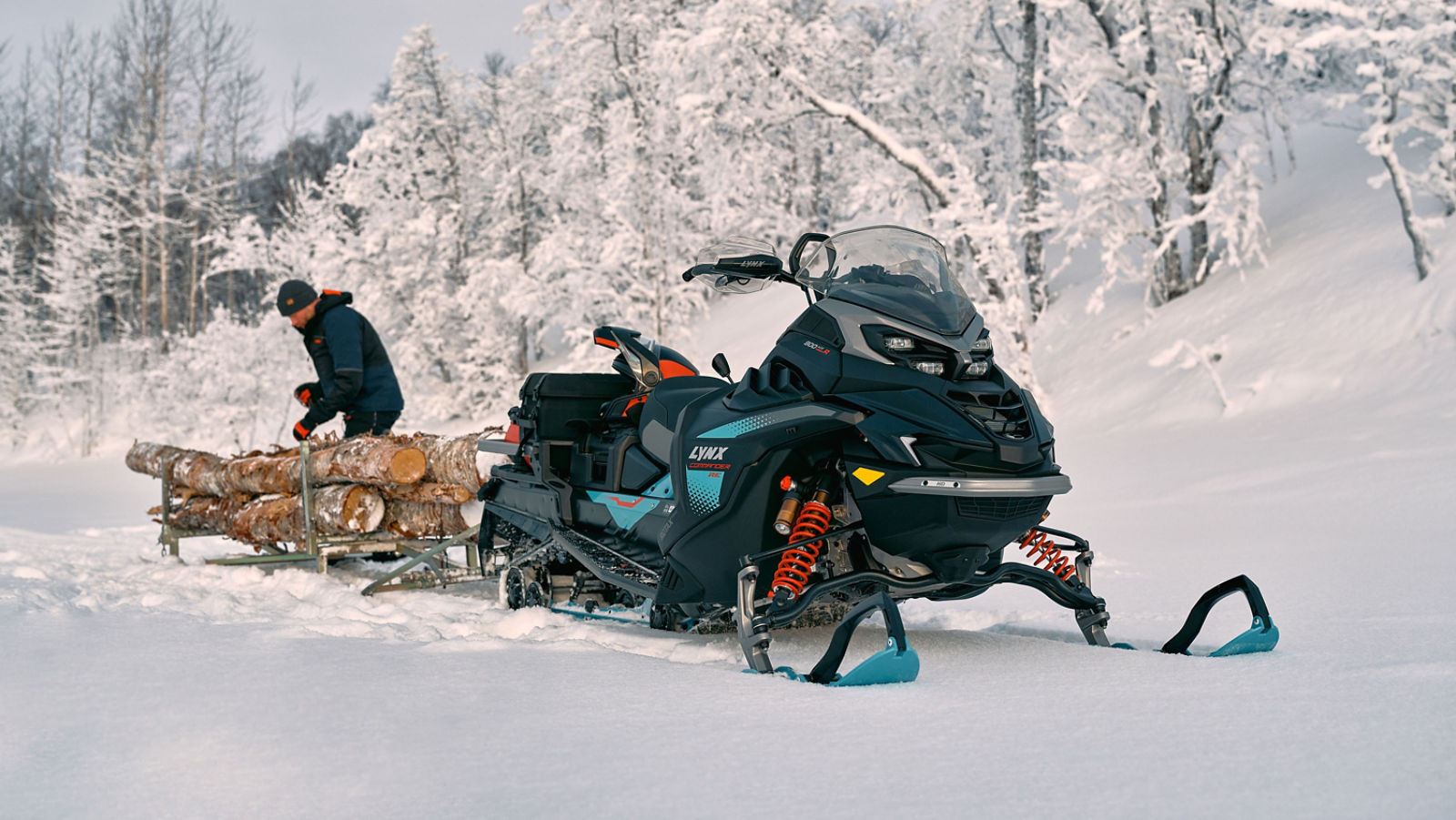 Lynx Commander-snöskotern är byggd för de tuffaste jobben