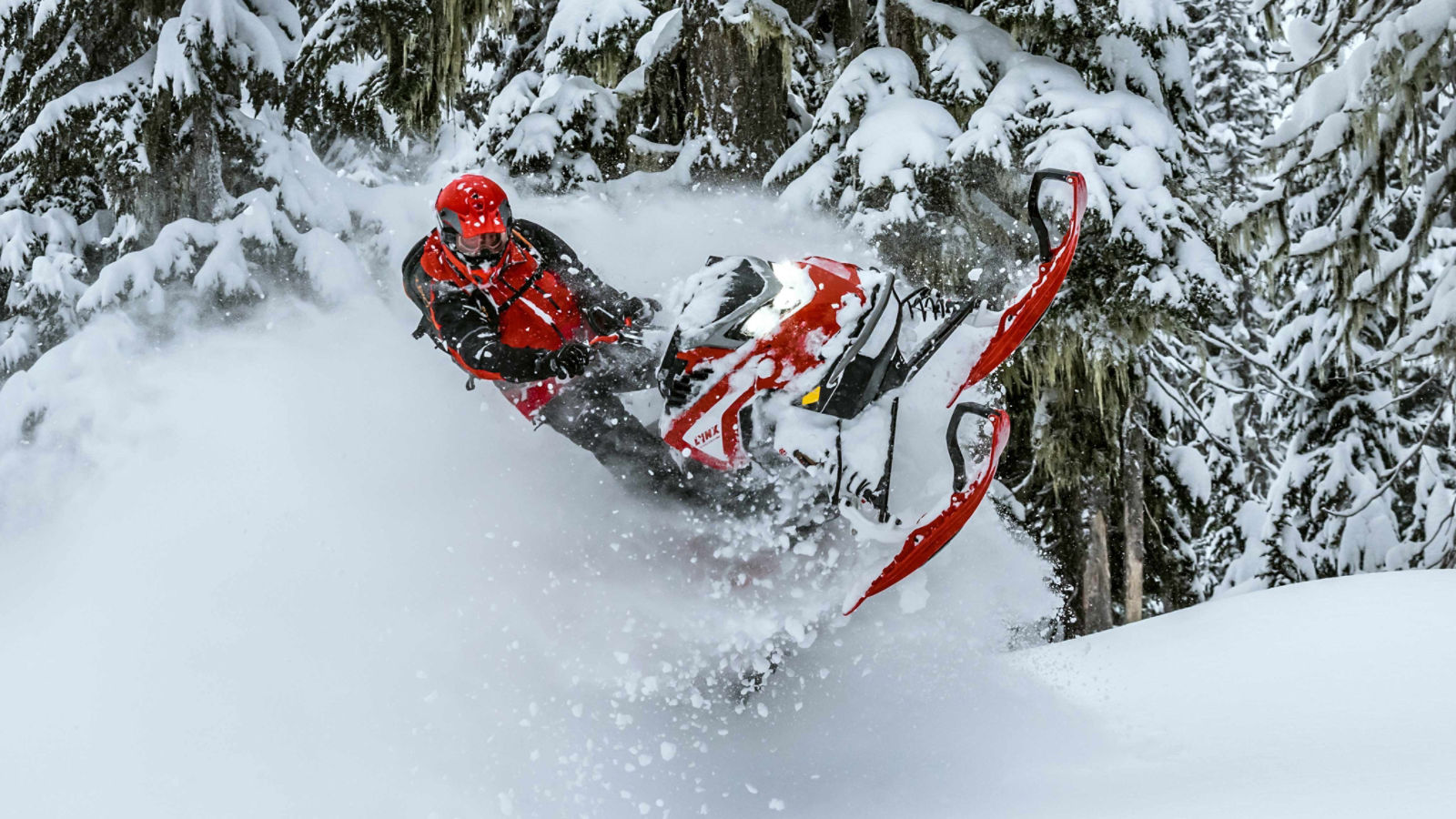 Lynx Shredder auf Schnee