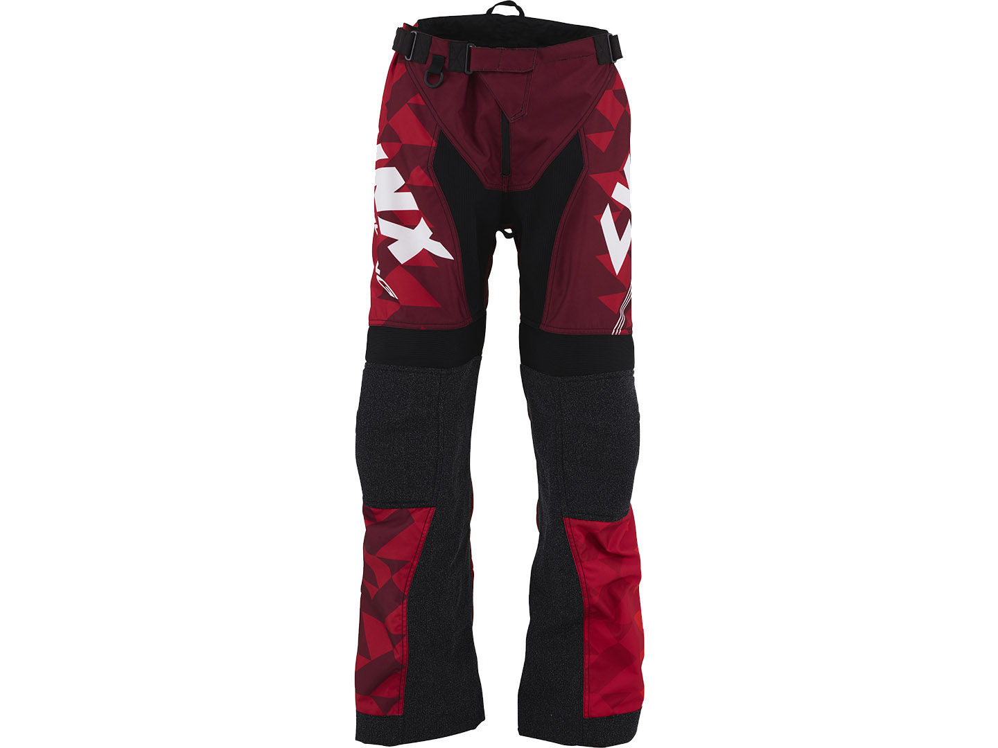 Lynx Race Snowcross-bukser i svart og rødt