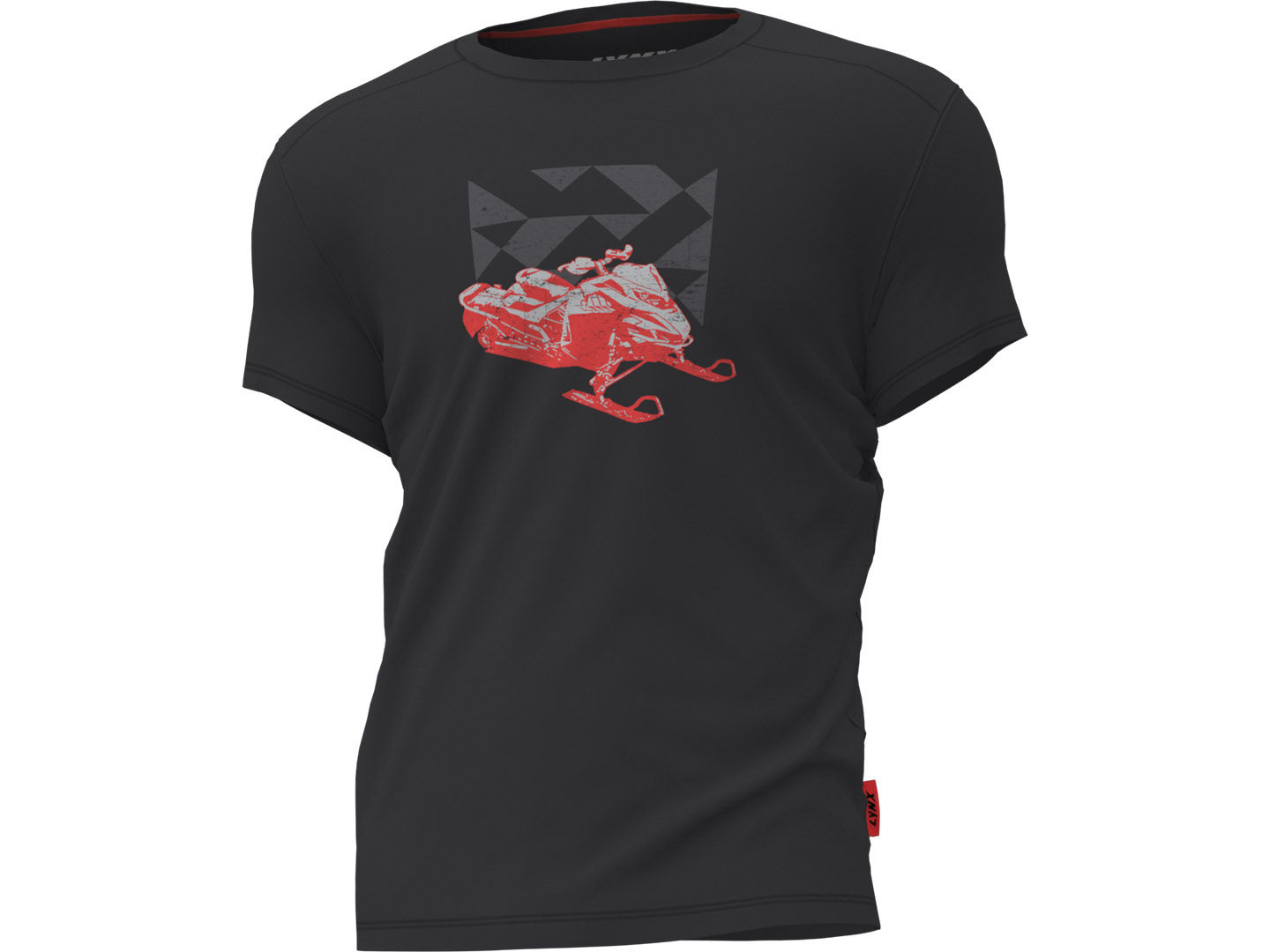 Svart Lynx RE T-Shirt
