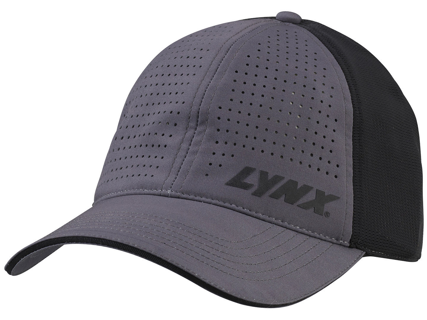 Grey and black Lynx Active Cap