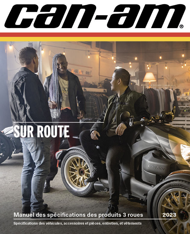 Consultez la brochure 2024 CanAm SurRoute