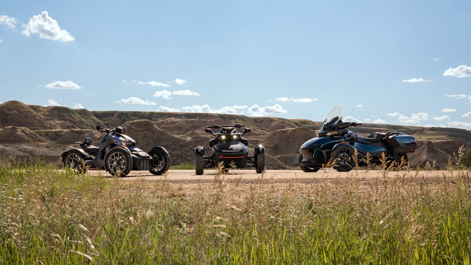 2024年型Can-Am 3輪ラインナップ