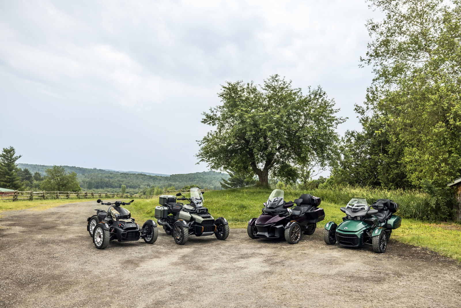 最新のCan-Am On-Road ラインアップ