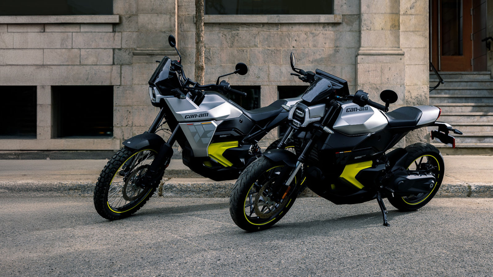 A Can-Am Pulse parked in the street