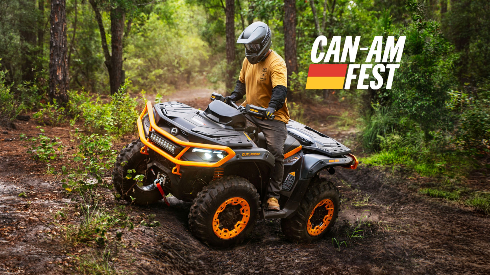 Can-Am Outlander XT-P en action