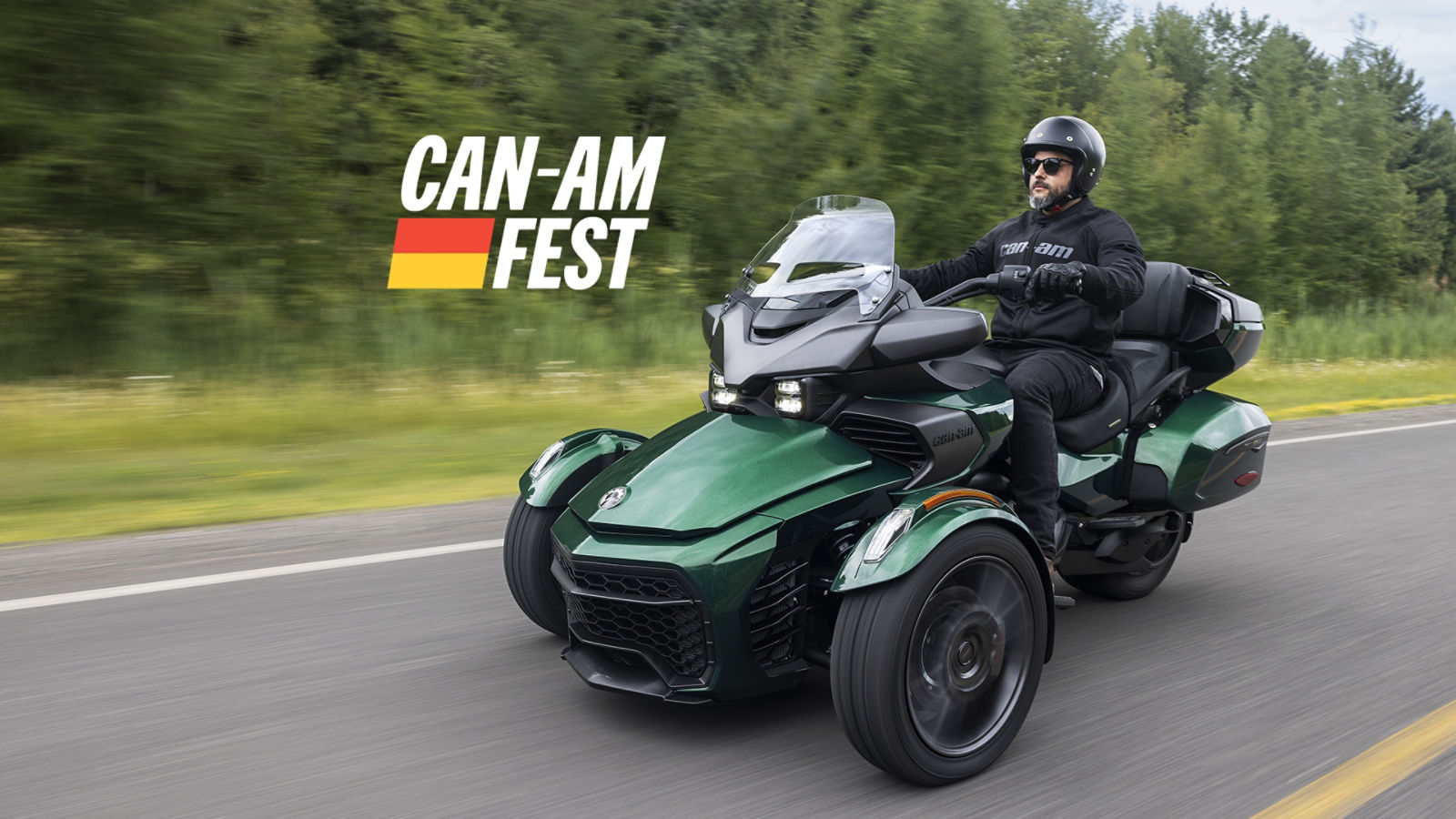 Spyder F3 sur la route