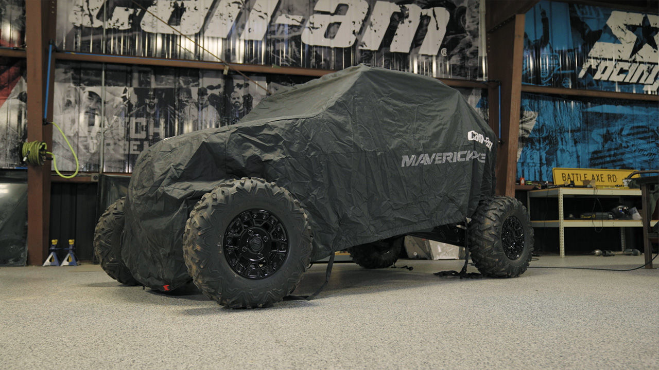 Cómo guardar un vehículo todoterreno