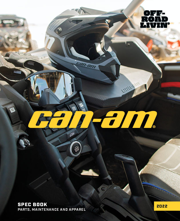 2022 Can-Am ATV and side-by-side parts, maintenance and apparel catalog