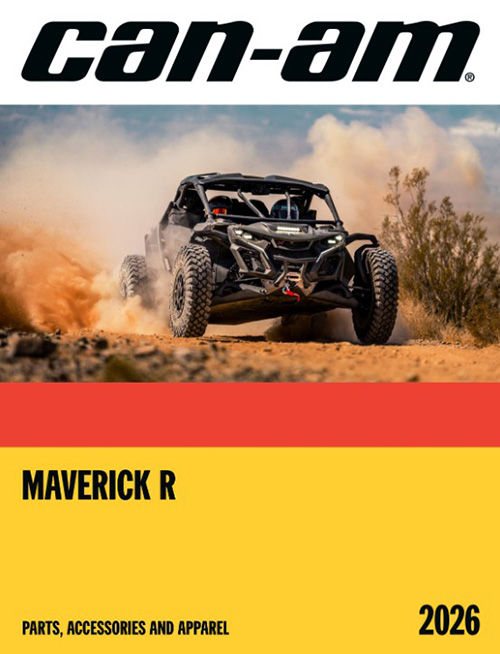 2026 Can-Am Maverick R Parts, Accesories and Apparel Catalog