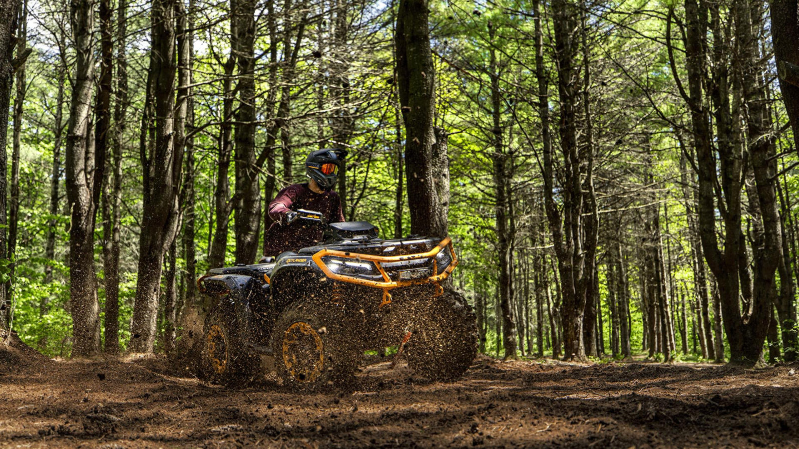 Outlander XT-P en randonnée