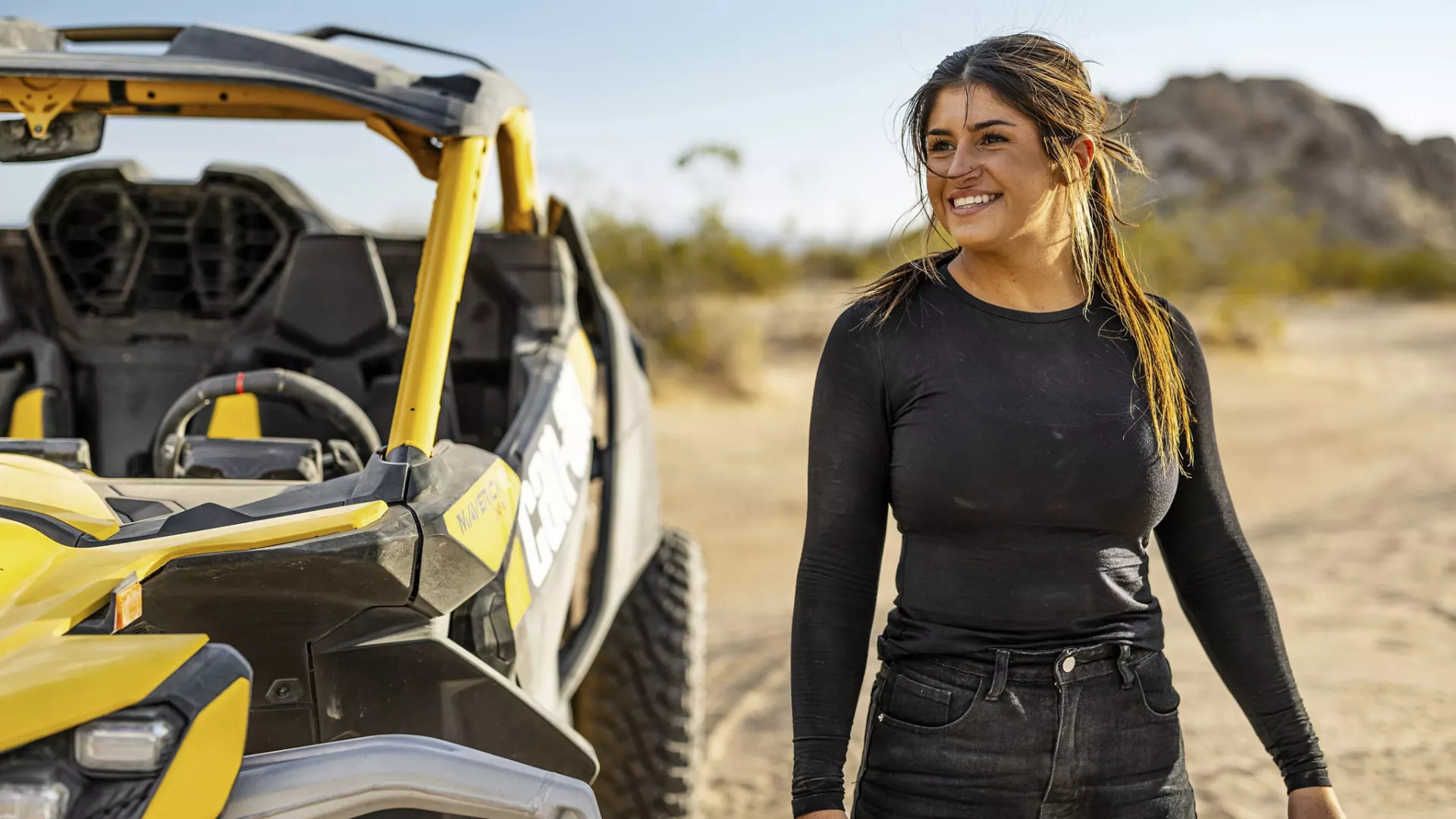 Can-Am Maverick w terenie