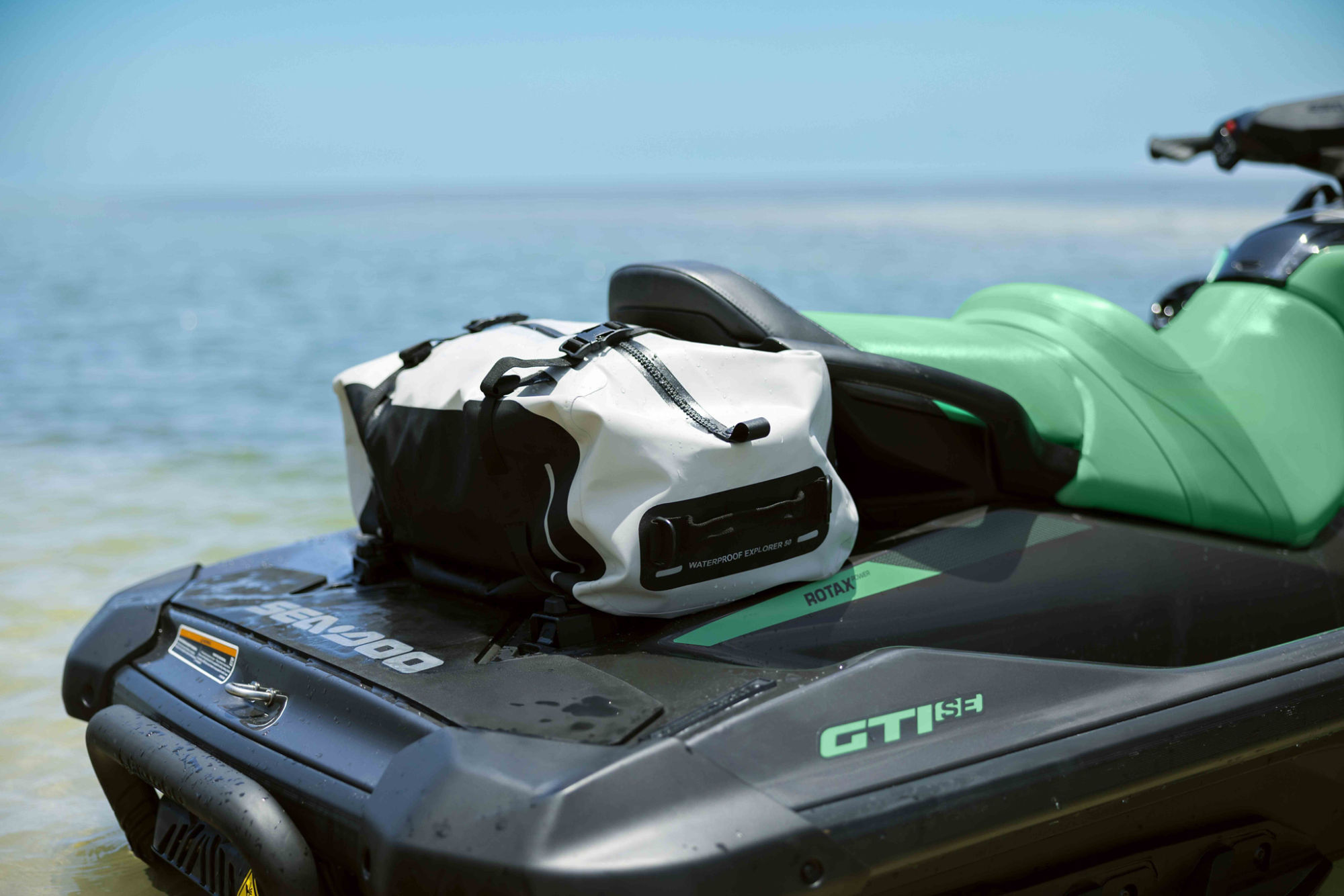 LinQ quick attachment system on a Sea-Doo Spark 3 UP personal watercraft