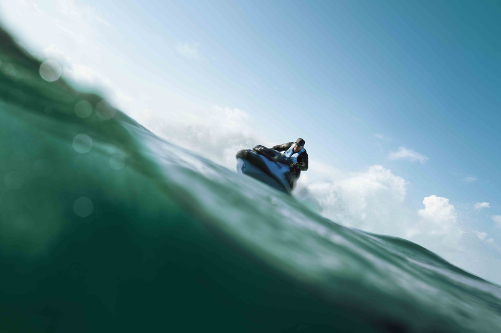 Moto acuática Sea-Doo RXP-X 2026 en acción