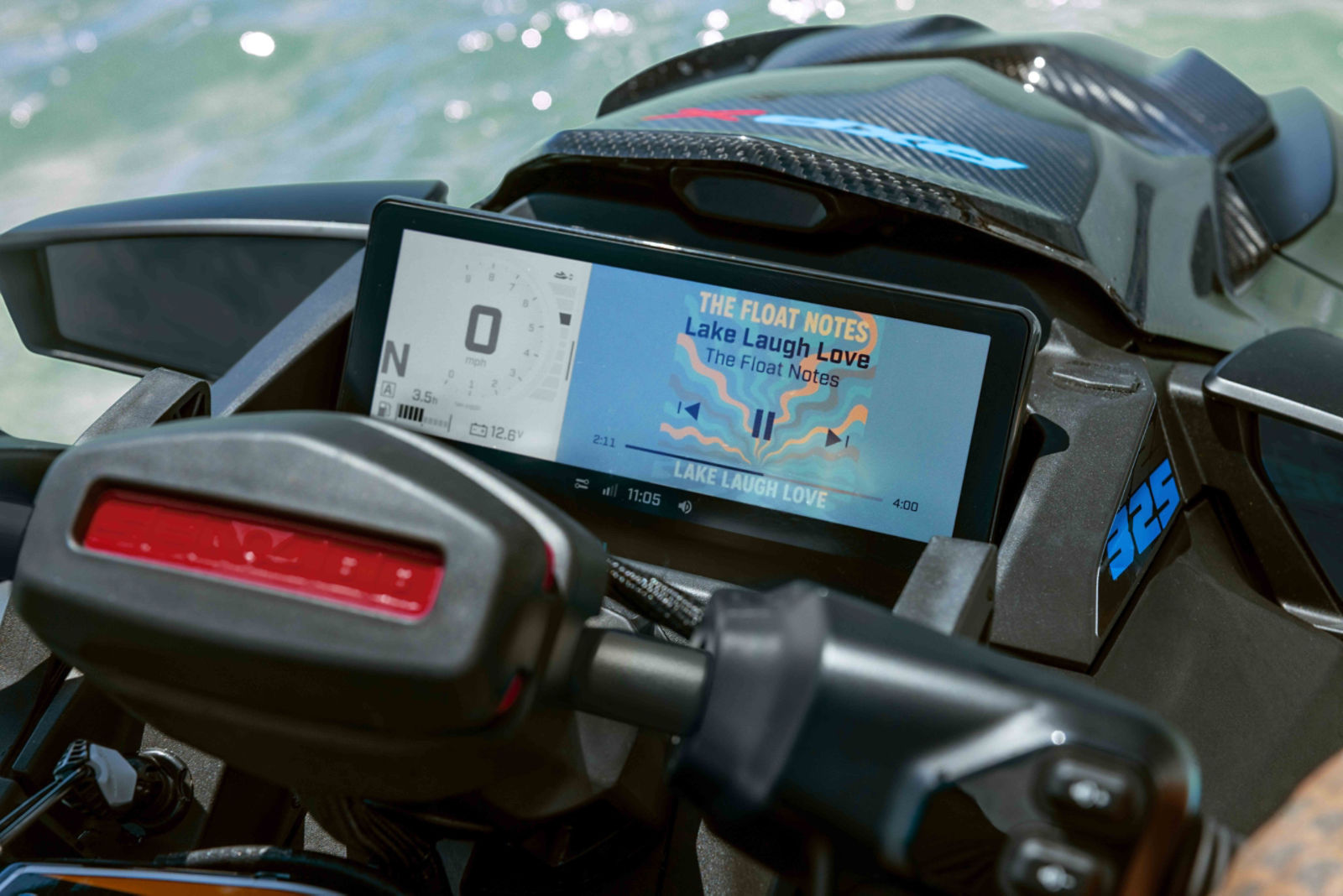 Sea-Doo 10.25-inch touchscreen