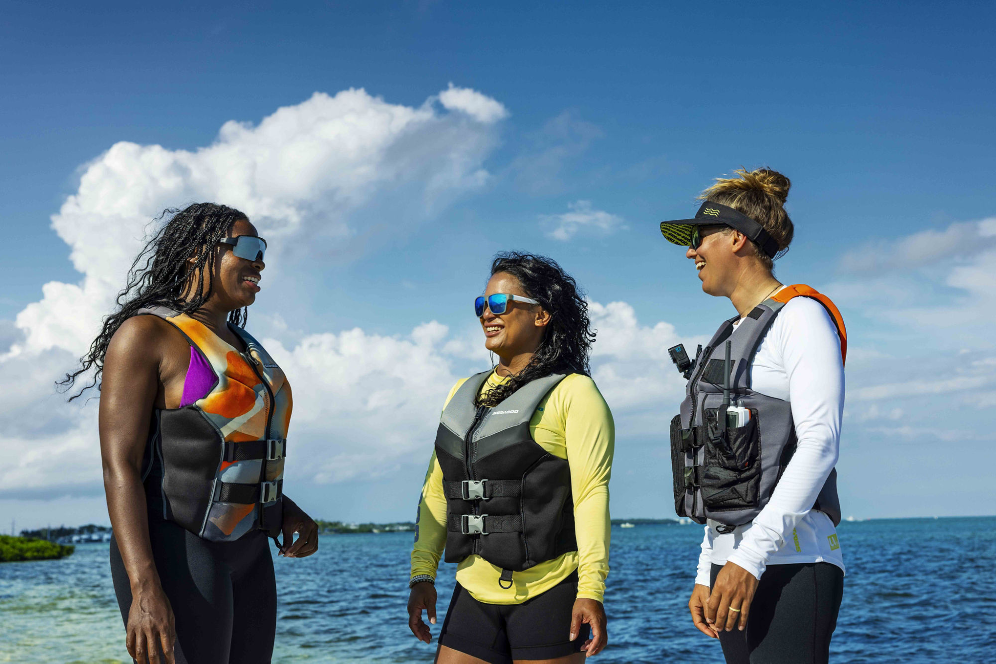 Vêtements et gilets de flottaison