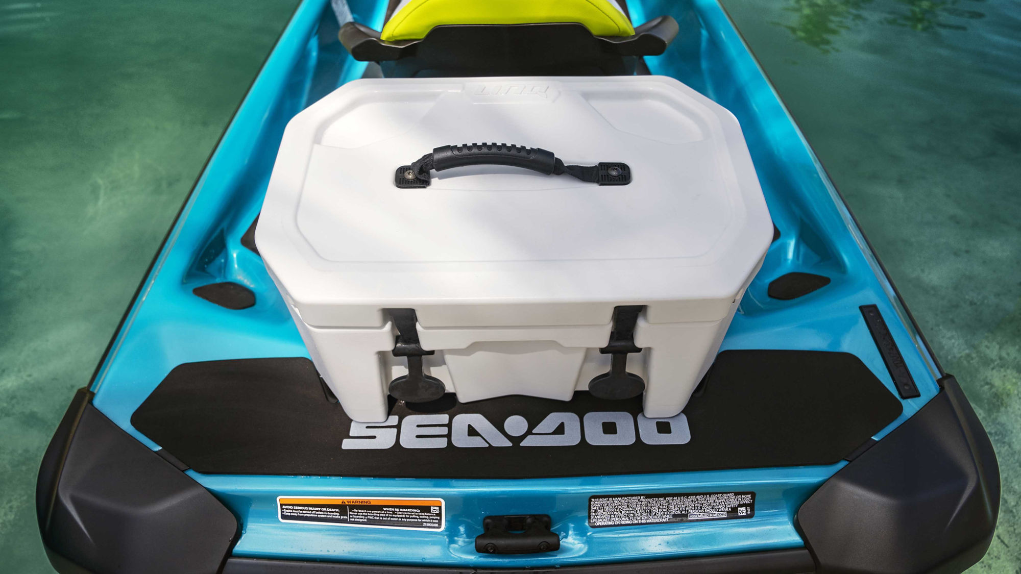 LinQ cooler on a 2024 Sea-Doo