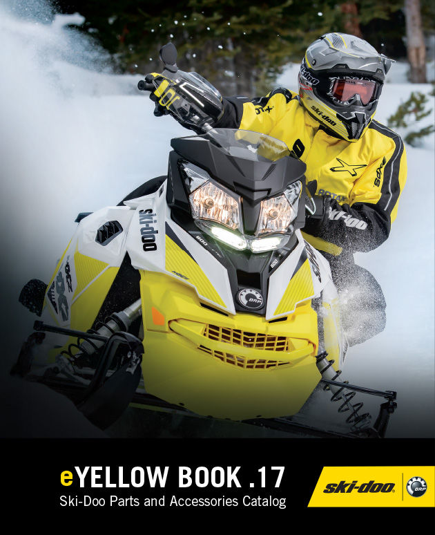 2017 Ski-Doo snowmobile accessories, parts and gear brochure