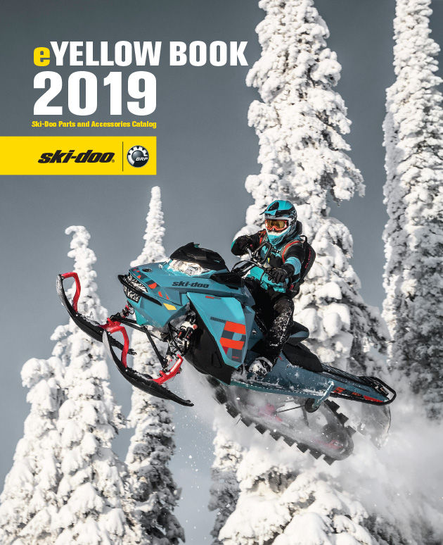 2019 Ski-Doo snowmobile accessories, parts and gear brochure