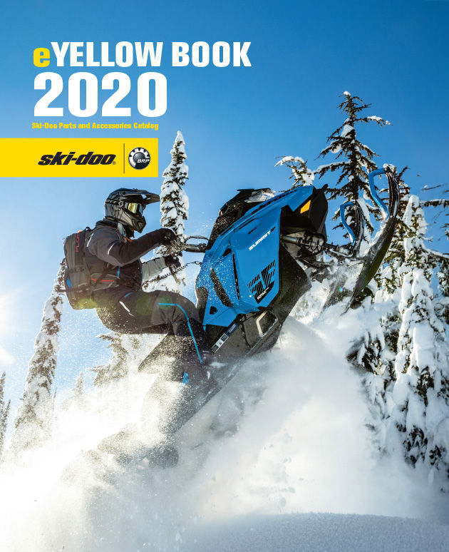 2020 Ski-Doo snowmobile accessories, parts and gear brochure