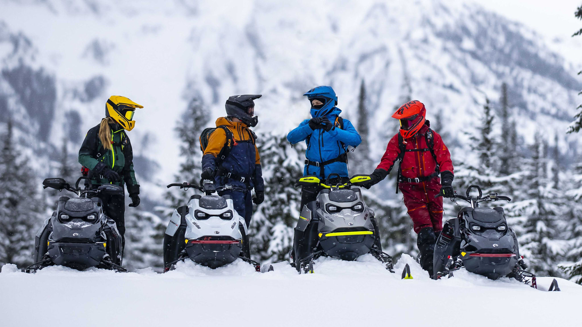 La gamme Ski-Doo 2023 hors piste