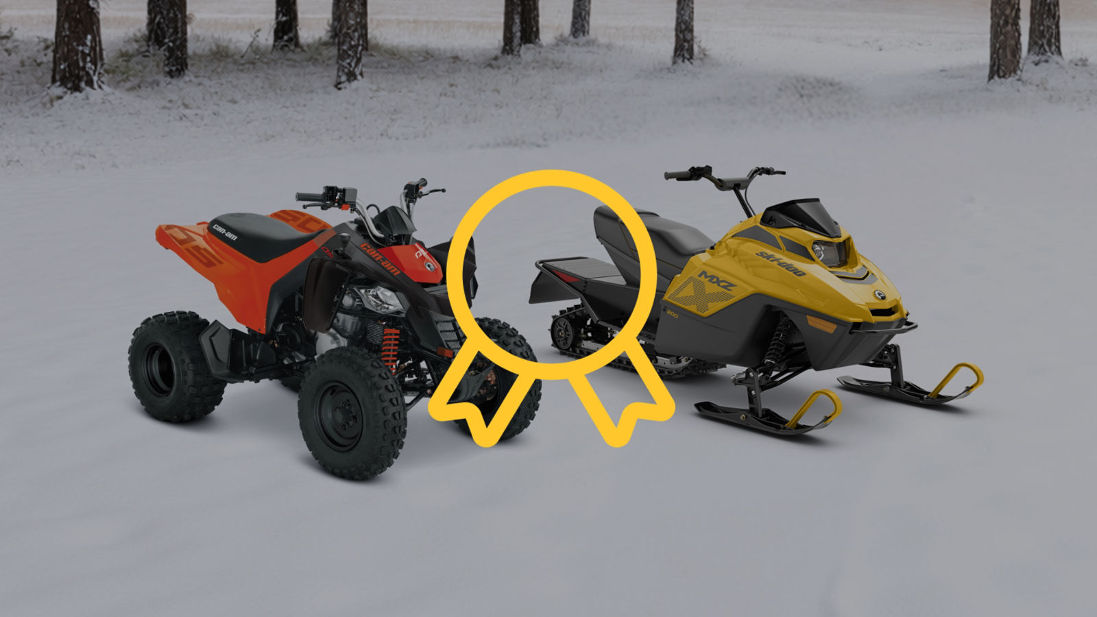 Win a Can-Am Off road DS 250 or a Ski-Doo MXZ 200