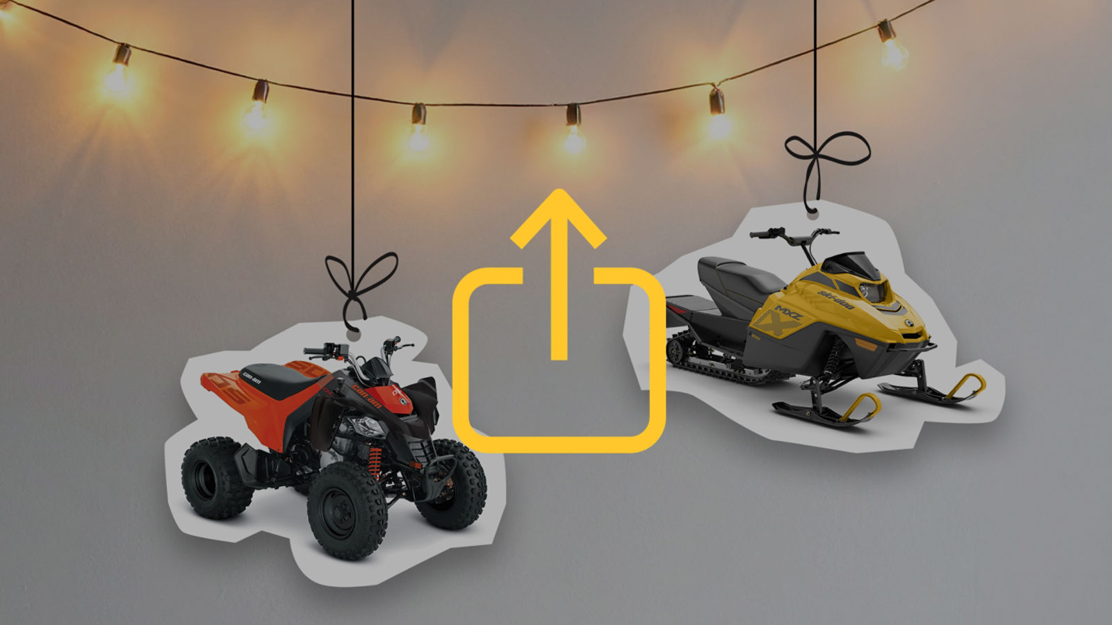 Can-Am off road and Ski-Doo christmas ornament contest upload