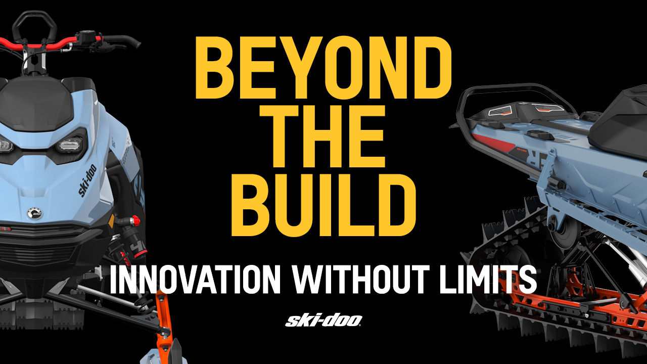 Learn more about Ski-Doo's innovations with the REV5 Gen deep snow platform