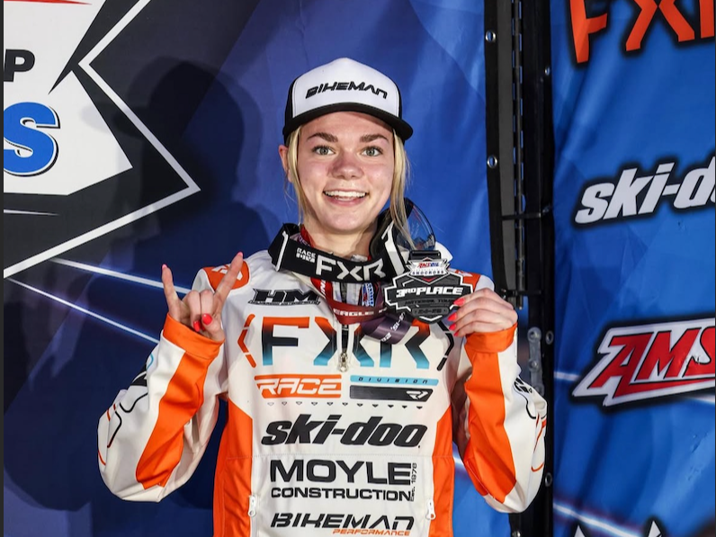 Ski-Doo snowmobile racer Ava McCurdy
