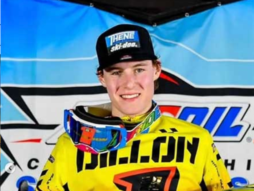 2025 FXR Premix champ and Ski-Doo racer Crayden Dillon