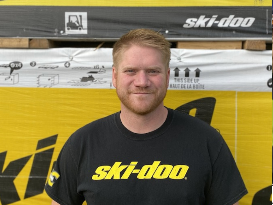 Four time Iron Dog winner and current Ski-Doo snowmobile racer Tyler Aklestad
