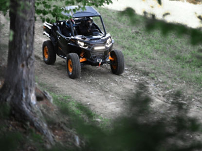 forest Can-Am Commander ride