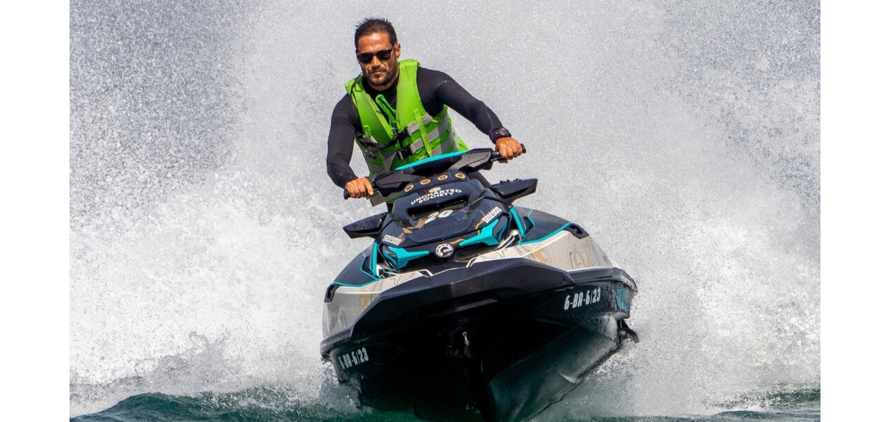 sea-doo rider in barcelona