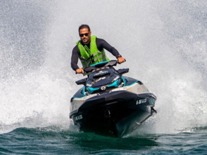 sea-doo rider in barcelona