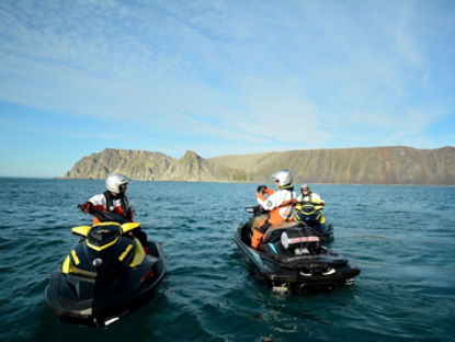 Sea-Doo ride through fjords