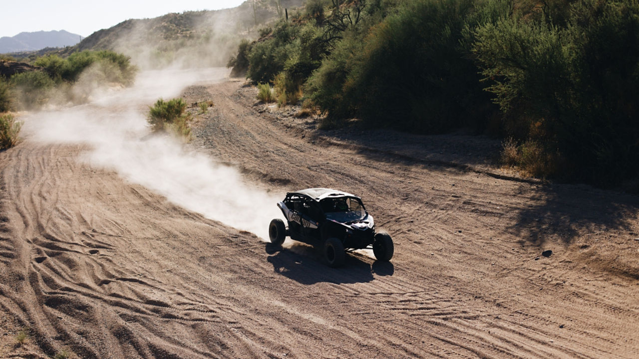 Maverick x3 on a ride