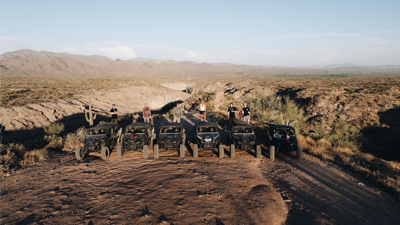 group of Maverick riders