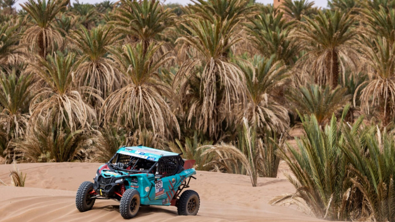 can-am renegade on sand dunes