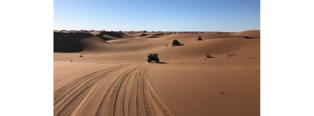 desert can-am ride in Morocco