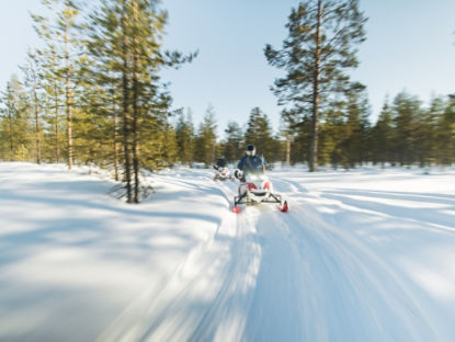 European Electric snowmobile adventures - Uncharted Society