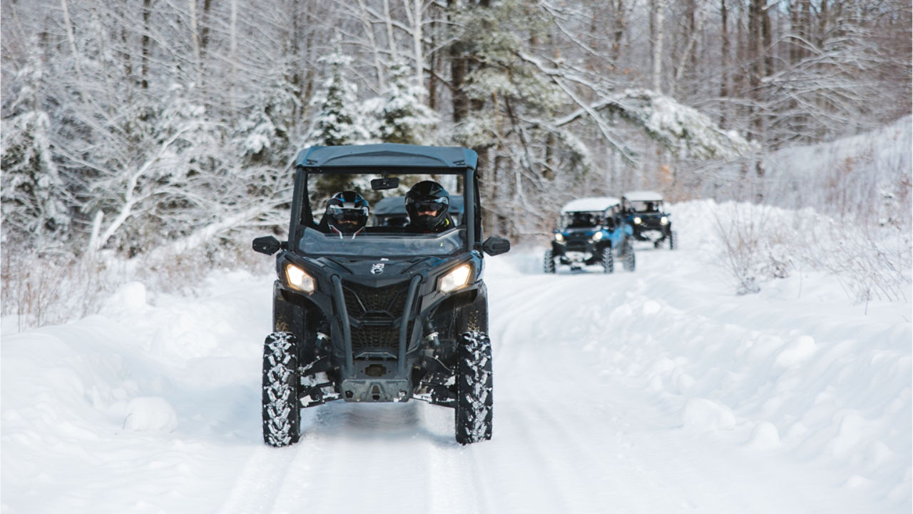 snowy Montebello ORV ride