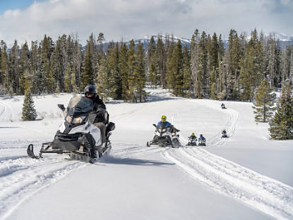 group ride in Jackson Hole, WY