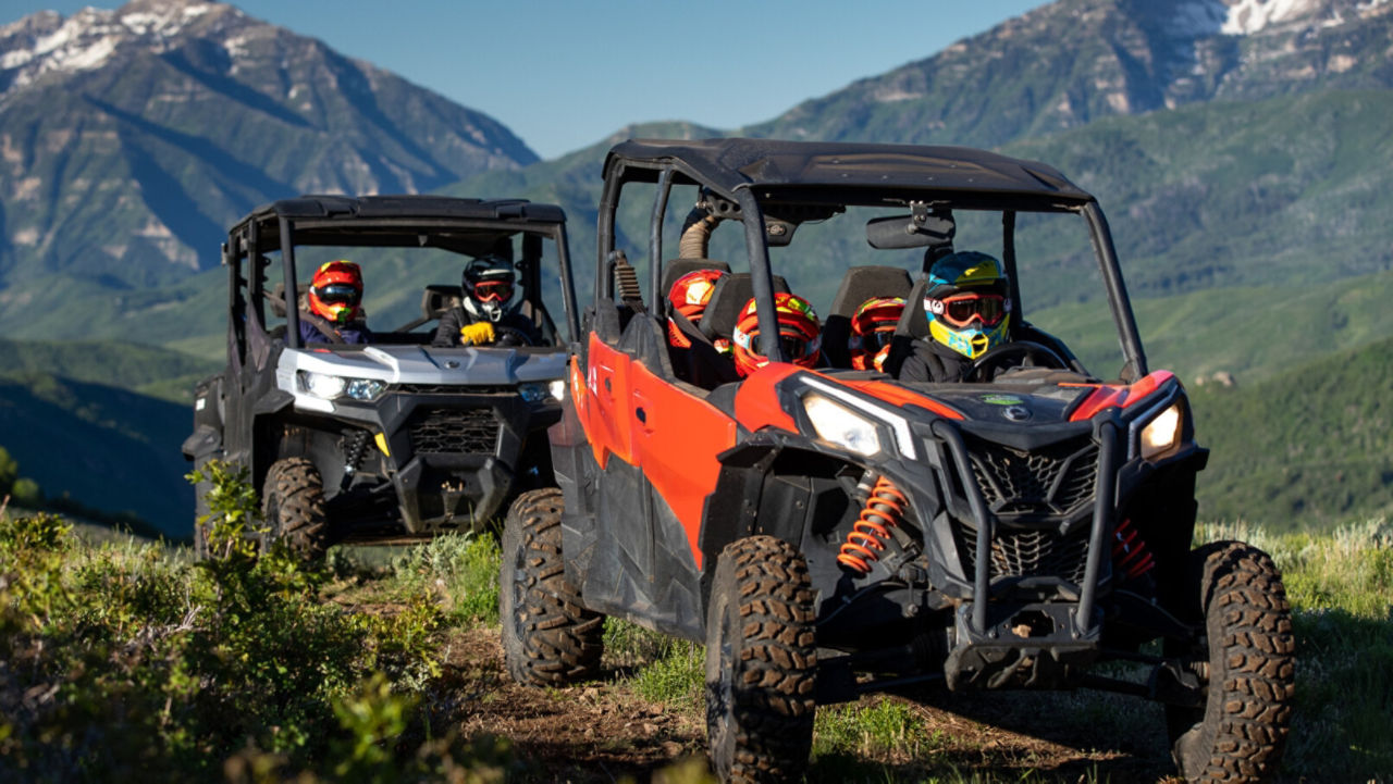 family Can Am ride in Utah